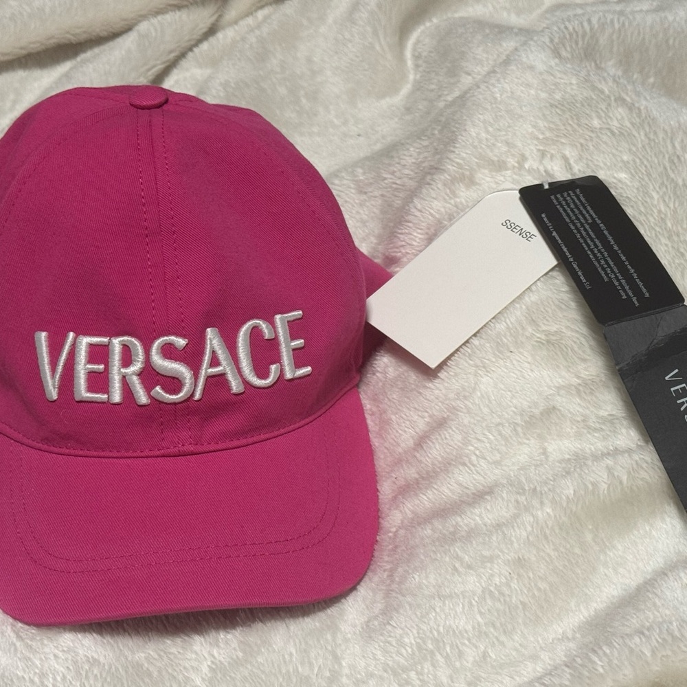 Versace Fuchsia Hat